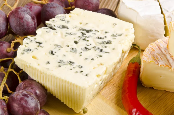Farklı peynir çeşitleri — Stok fotoğraf