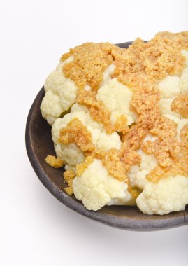 Cauliflower with breadcrumbs