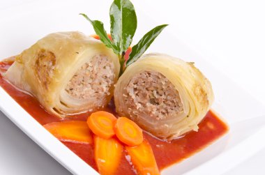 Cabbage rolls clipart