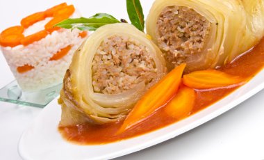 Cabbage rolls clipart