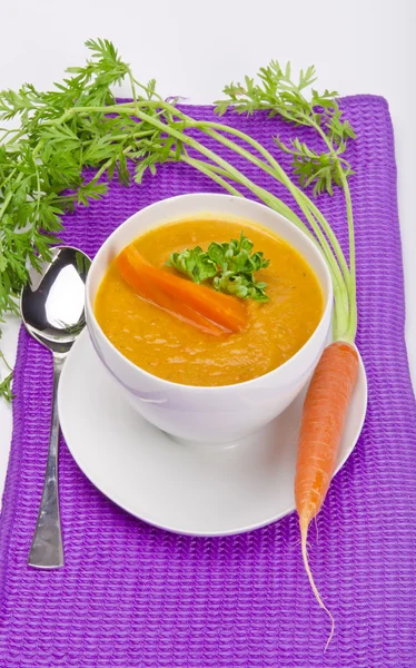 stock image Carrot soup