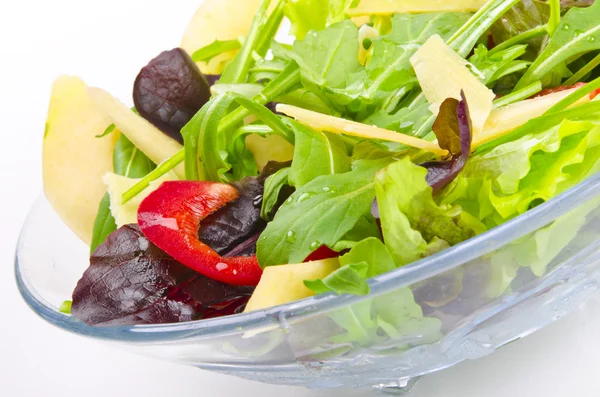 Rucola gezonde salade close-up — Stockfoto