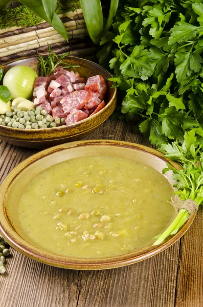 stock image Pea soup