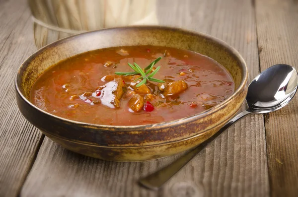 Gulaş çorbası — Stok fotoğraf