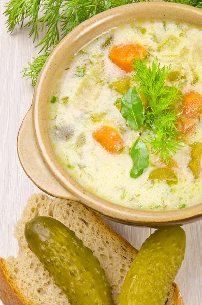 Zuppa di cetrioli — Foto Stock