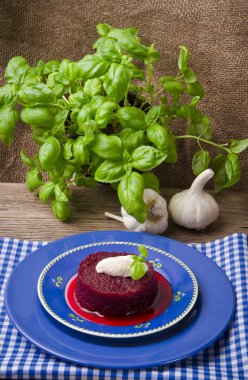 Beetroot with horseradish clipart