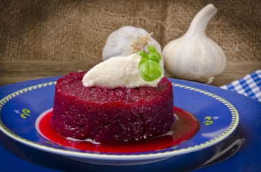 Beetroot with horseradish clipart