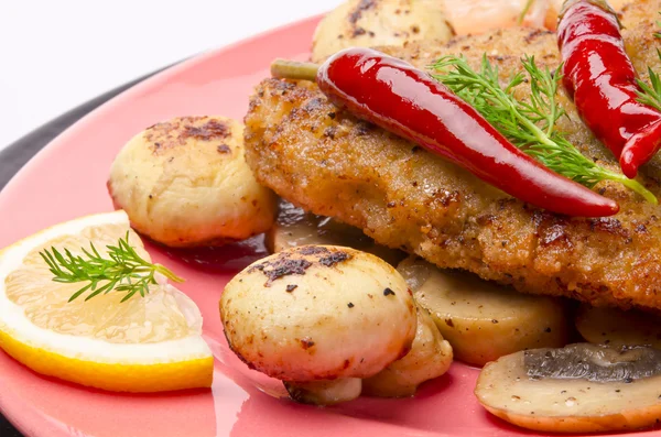 stock image Wiener Schnitzel