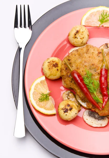 stock image Wiener Schnitzel