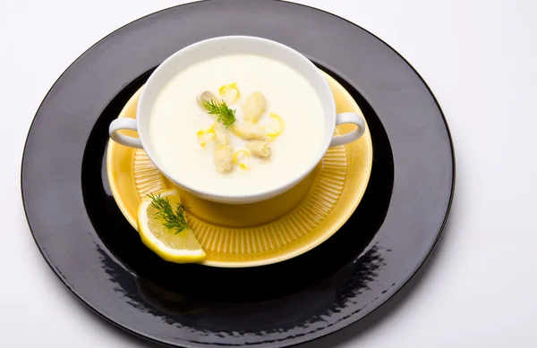 stock image Asparagus cream soup