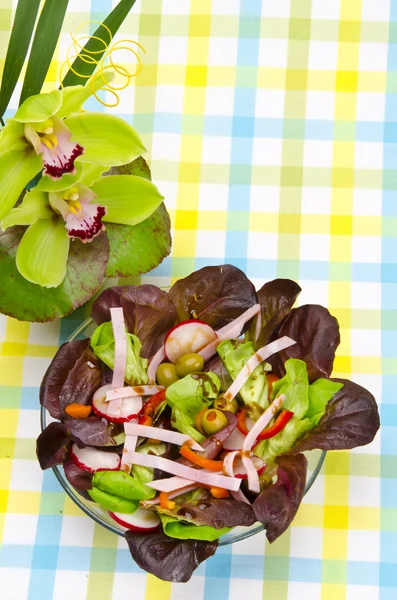 Фітнес салат — стокове фото