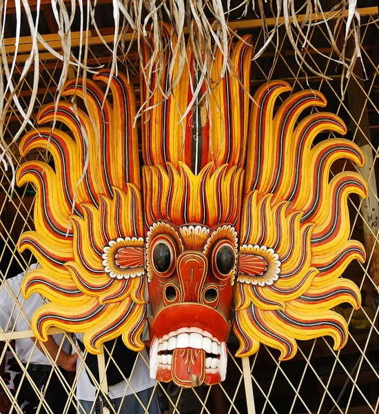 Tradycyjne maska diabła — Zdjęcie stockowe