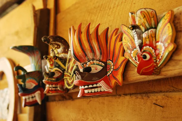 Sri Lanka máscaras tradicionales — Foto de Stock