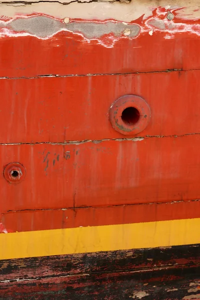 Detalhe do barco na Córsega — Fotografia de Stock