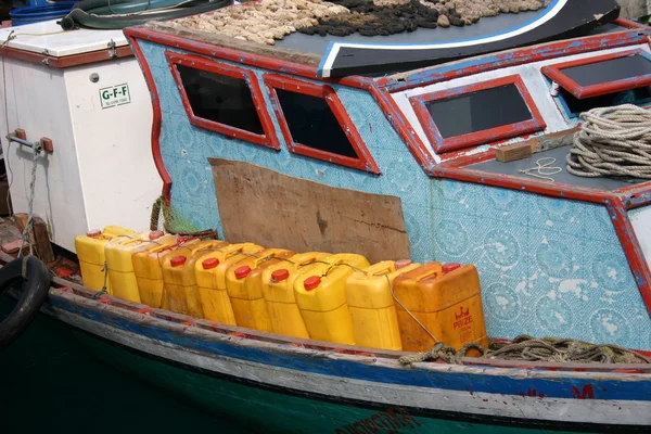 Boot auf den Malediven — Stockfoto