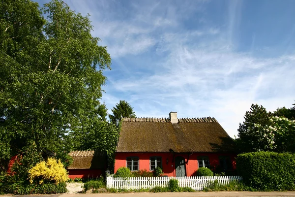 Dom w Danii — Zdjęcie stockowe