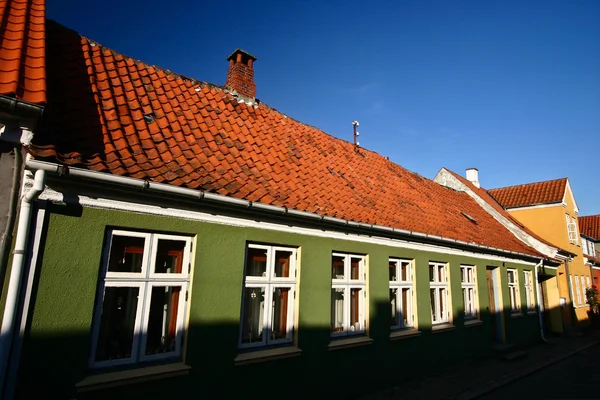 Dům v Dánsku — Stock fotografie