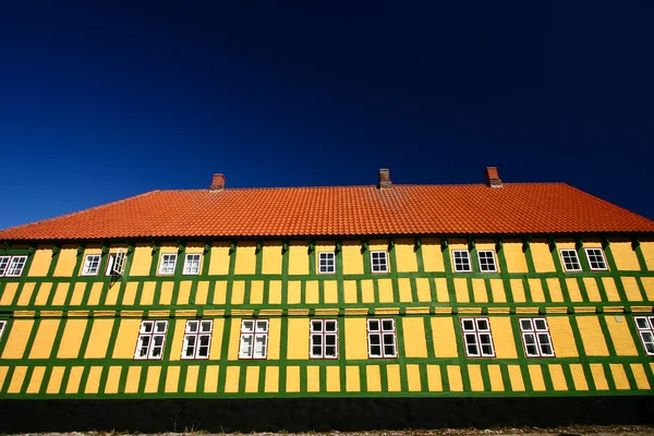 Будинок в Данії — стокове фото