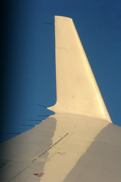 Uçak kanadı — Stok fotoğraf