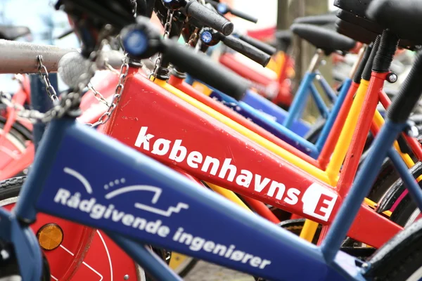 Bike in copenhagen — Stock Photo, Image