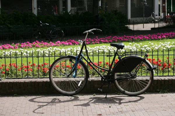 Kerékpár Amszterdamban — Stock Fotó