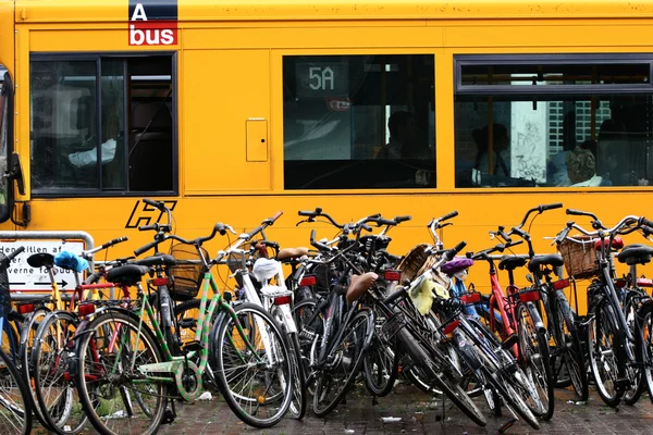 코펜하겐 자전거 — 스톡 사진