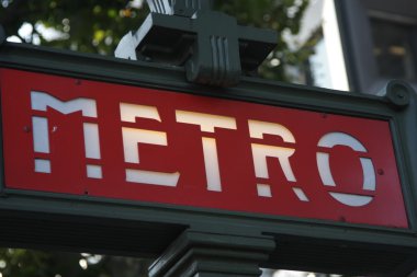 Paris'te metro