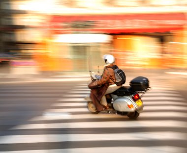 Paris'te trafik