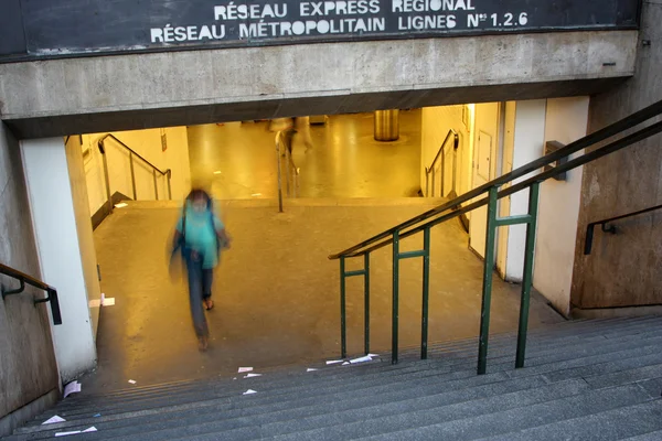 Tunnelbanan i paris — Stockfoto