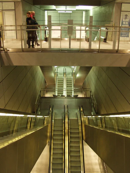 Metro w Kopenhadze — Zdjęcie stockowe