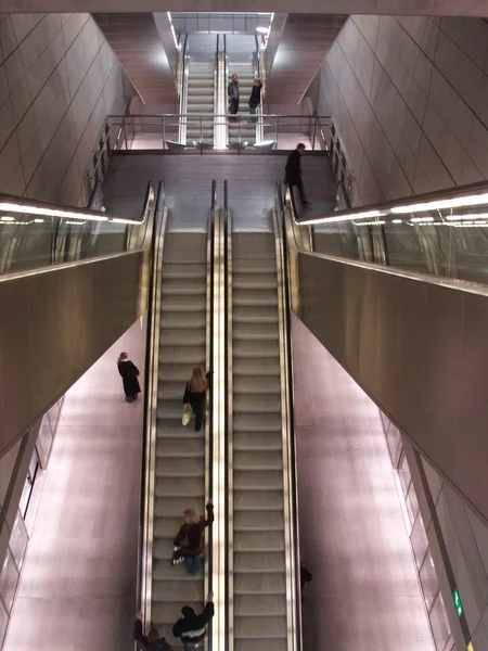 Metro w Kopenhadze — Zdjęcie stockowe