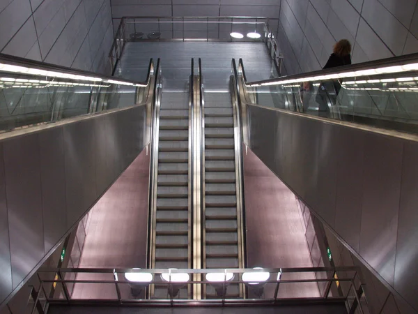Metro em copenhagen — Fotografia de Stock