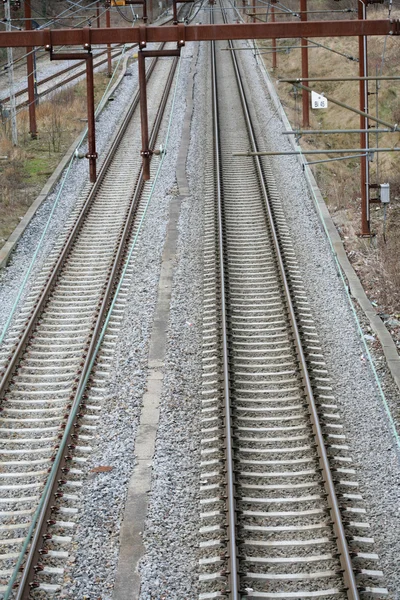 Caminhos de ferro — Fotografia de Stock