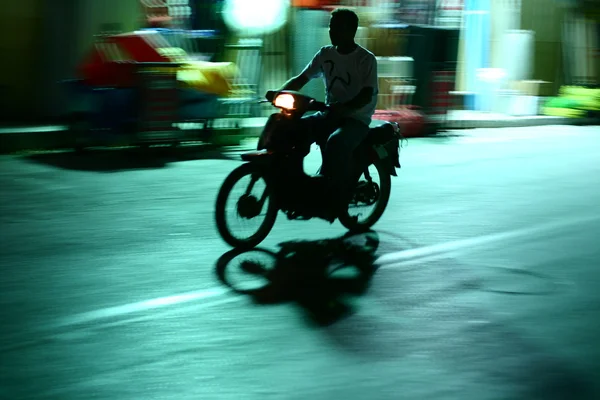 stock image Motorcycle drive in Greece