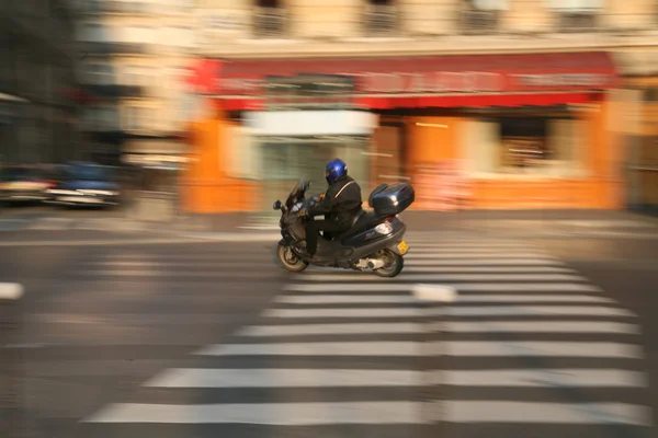 stock image Traffic in paris