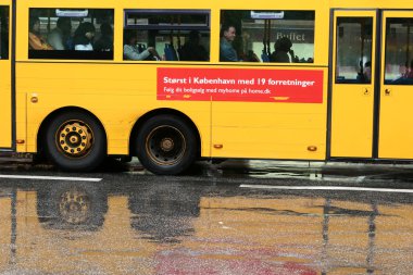 Bus in Denmark clipart