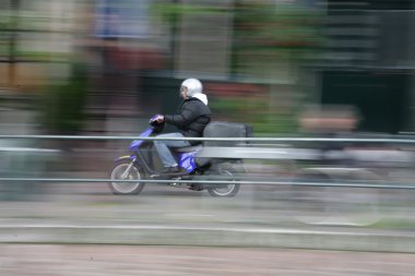 Paris'te trafik