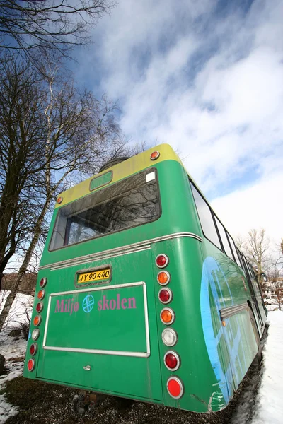 Ônibus na Dinamarca — Fotografia de Stock