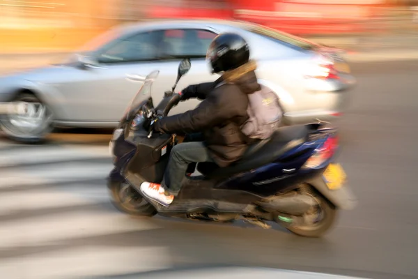 stock image Traffic in paris