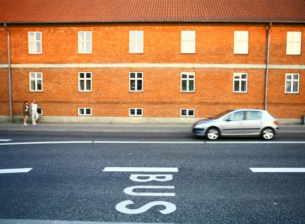 stock image Bus in the city