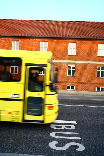 Transporte em autocarro — Fotografia de Stock