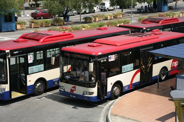 Autóbusz-közlekedés — Stock Fotó