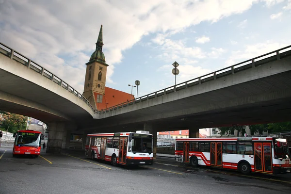 Transport autobusowy — Zdjęcie stockowe