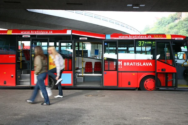 Transporte en autobús — Foto de Stock