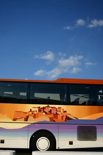 Транспорт на автобусе — стоковое фото