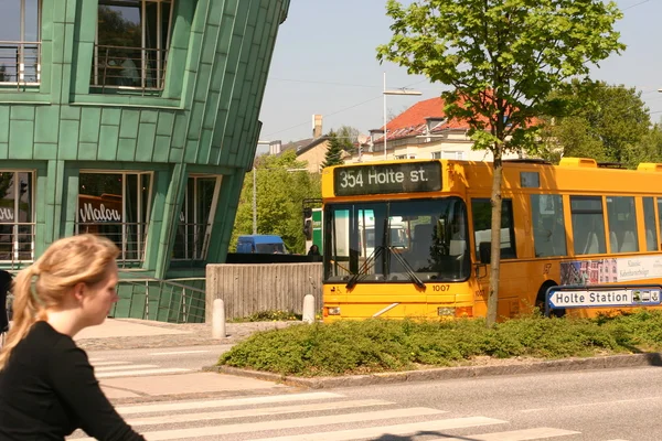 Transport mit dem Bus — Stockfoto