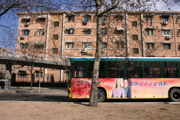 Μεταφορά με λεωφορείο — Φωτογραφία Αρχείου
