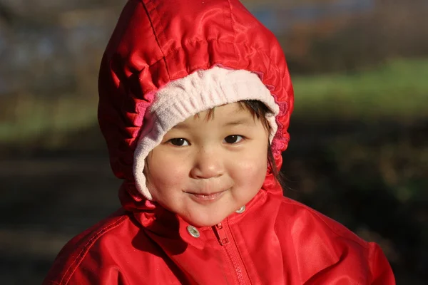 Criança sorriso — Fotografia de Stock