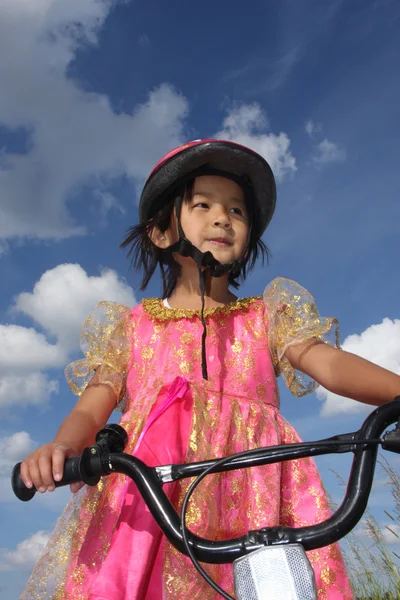 Cykel barn — Stockfoto