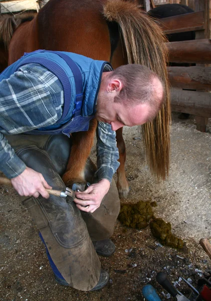 stock image Blacksmith at work